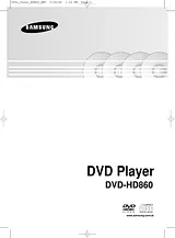 Samsung dvd-hd860 사용자 설명서