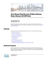 Cisco Cisco Nexus 1100 Cloud Services Platform Release Notes