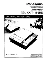 Panasonic kx-t1456be Benutzerhandbuch