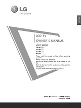 LG 37LH200C Owner's Manual