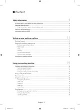 Samsung WF60F4E0N2W/LE Guide D’Installation Rapide