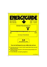 LG LT1233CNR Energy Guide