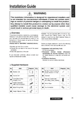 Panasonic CY-VM1200EX User Manual