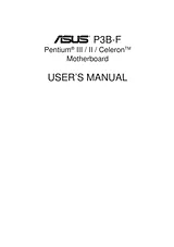 ASUS P3B-F Справочник Пользователя