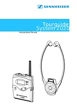 Sennheiser 2020 Manual De Usuario
