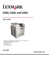Lexmark C520 Справочник Пользователя