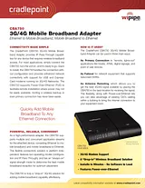 Cradlepoint CBA750 产品宣传页