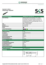 Sks Hirschmann mini jack socket Socket, straight Pin diameter: 2 mm Black MKU 1 1 pc(s) 930320100 Scheda Tecnica