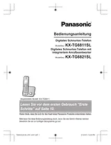 Panasonic KXTG6821SL Руководство По Работе