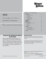 Wayne-Dalton 9800 Manual Do Utilizador