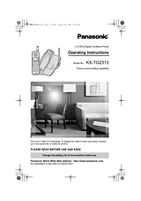 Panasonic KX-TG2313 ユーザーズマニュアル