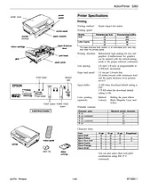 Epson 3260 Технический Паспорт Продукта