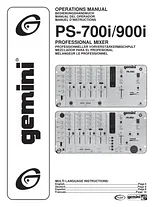 Gemini PS-700i 사용자 설명서