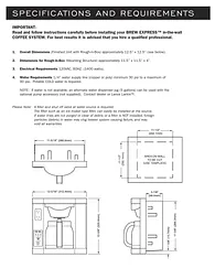 Lance-Larkin BE-112 Manual Suplementar