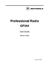 Motorola GP344 ユーザーズマニュアル