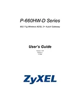 ZyXEL Communications P-660HW-D Series Manuel D’Utilisation