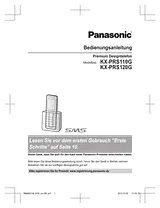 Panasonic KXPRS120G Mode D’Emploi