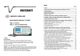 Voltcraft VC650BT (K) Digital-Multimeter, DMM, VC650BT (ISO) Hoja De Datos