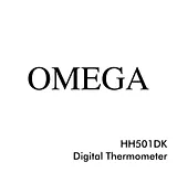 Omega HH501DK Manual De Usuario