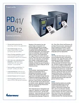 Intermec PD41 PD41BJ1100002020 Folheto