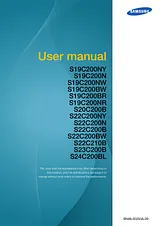 Samsung S19C200NY Manuale Utente