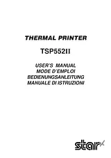 Star Micronics TSP552II Benutzerhandbuch
