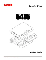 Lanier 5415 Manual De Usuario