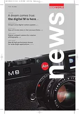 Leica digilux 3 Supplementary Manual