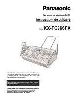 Panasonic KXFC966FX Mode D’Emploi