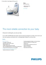 Philips AVENT DECT Baby Monitor SCD570/01 SCD570/01 Fascicule