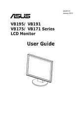 ASUS VB175 Guía Del Usuario