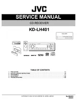 JVC KD-LH401 Справочник Пользователя
