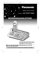 Panasonic kx-tcd715 Operating Guide