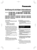 Panasonic KXMB1536G Руководство По Работе