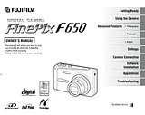Fujifilm FinePix F650 ユーザーズマニュアル