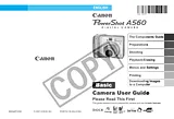 Canon A560 Benutzerhandbuch