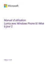 Microsoft Lumia 830 LTE smartphone 12.7 cm (5 ") 1.2 GHz Quad Core 16 GB 10 MPix Win A00020888 ユーザーズマニュアル