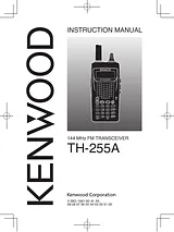 Kenwood TH-255A Manual Do Utilizador