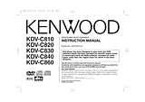 Kenwood KDV-C810 Manual Do Utilizador