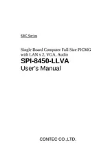 Contec SPI-8450-LLVA 사용자 설명서