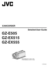 JVC GZ-E505 User Guide