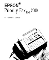 Epson priorityfax 2000 Manuale Utente
