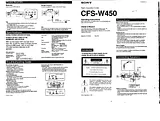 Sony cfs-w450 ユーザーズマニュアル