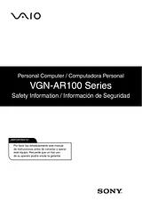 Sony vaio vgn-ar100 用户手册