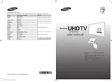 Samsung UA50HU7000U Anleitung Für Quick Setup