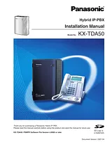 Panasonic KX-TDA50 Справочник Пользователя