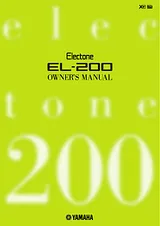 Yamaha EL - 200 Manual Do Utilizador