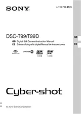 Sony DSC-T99 Manual De Usuario