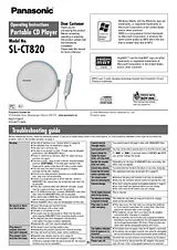 Panasonic sl-ct820 User Manual
