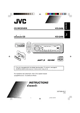 JVC KD-G498 Manuale Utente
